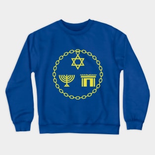 Riding with the Rabbi Trilogy Crewneck Sweatshirt